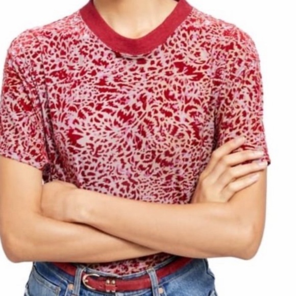 Free People (We The Free ) Velour Top Size Medium - Picture 14 of 15
